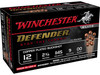 Winchester Defender Ammunition 12 Gauge 2-3/4" 00 Plated Buckshot 9 Pellets