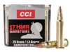 CCI GamePoint .17 Hornady Magnum Rimfire 20 gr Jacketed Spire Point 50 rds.