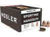 Nosler Sporting Handgun Bullets 9mm (355 Diameter) 124 Grain Jacketed Hollow Point Box of 250