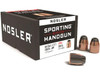 Nosler Sporting Handgun Bullets 44 Caliber (429 Diameter) 200 Grain Jacketed Hollow Point Box of 250