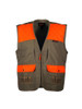 Gamehide Shelterbelt Upland Khaki Blaze Orange Vest #38B Gamehide Shelterbelt Upland Khaki Blaze Orange Vest #38B