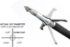 Grim Reaper Broadheads Carni-Four 100gr 4-Blade (1.5" & 1.25") #1641