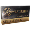 Weatherby Select Plus Ammunition 6.5 Weatherby RPM 130 Grain Scirocco Box of 20