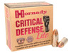 Hornady Critical Defense Lite 9mm Luger 100 gr Flex Tip eXpanding 25 rds. Hornady Critical Defense Lite 9mm Luger 100 gr Flex Tip eXpanding 25 rds.