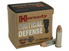 Hornady Critical Defense .38 Special +P 110 gr Flex Tip eXpanding 25 rds. Hornady Critical Defense .38 Special +P 110 gr Flex Tip eXpanding 25 rds.