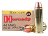 Hornady Custom .44 Remington Magnum 300 gr XTP Jacketed Hollow Point 20 rds.