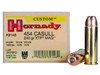 Hornady Custom .454 Casull 240 gr XTP Jacketed Hollow Point 20 rds.