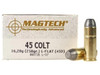 Magtech Cowboy Action .45 Colt 250 gr Lead Flat Nose 50 rds.