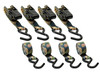 HME 4 Pack Camo Ratchet Straps