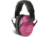 Walker's Pro-Low Profile Folding Earmuffs Pink