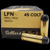 Sellier & Bellot SB45D Handgun 45 Colt Lead Flat Nose 250 GR