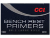 CCI Large Rifle Bench Rest Primers #BR2 Box of 100 (1 Tray of 100)