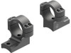 Leupold 2-Piece Backcountry Scope Mounts Integral 1" Rings Savage 10 Through 16, 110 Through 116 Round Rear, Axis 8-40 Screws Matte #181334