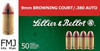 Sellier & Bellot Ammunition 380 ACP 92 Grain Full Metal Jacket Box of 50 #SB380A