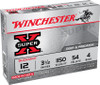 Winchester Super-X Ammunition 12 Gauge 3.5" #4 Buckshot 54 Pellets