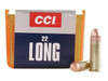 CCI Ammunition 22 Long 29 Grain Copper Plated Lead Round Nose #0029