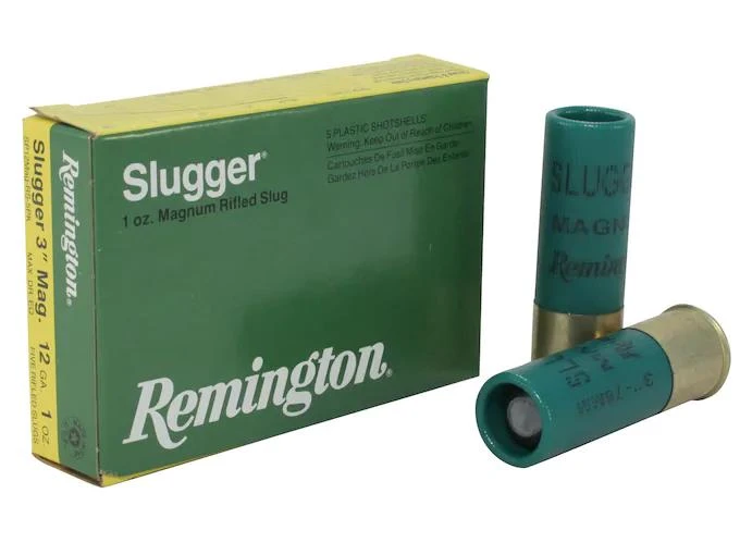 Remington Slugger 12 Gauge 3" 1 oz. Rifled Slug 5 rds.