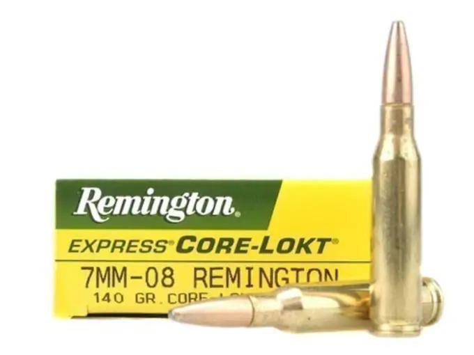 Remington Express 7mm-08 Remington 140 gr Core-Lokt Pointed Soft Point 20 rds.