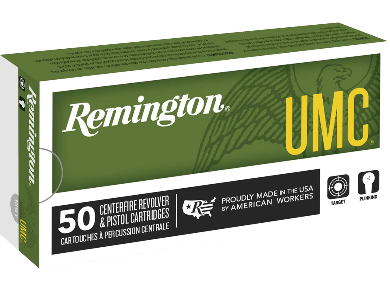 Remington UMC Ammunition 40 S&W 180 gr Full Metal Jacket 50 count