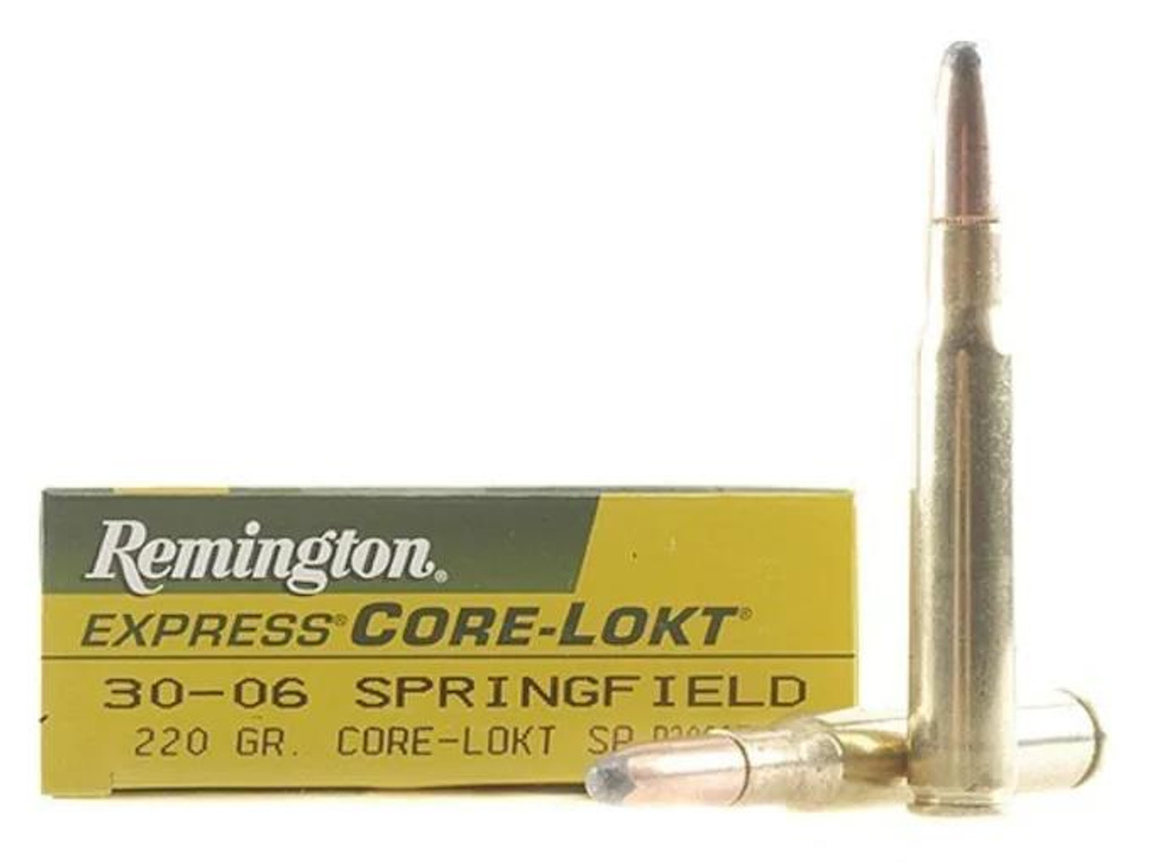Remington .30-06 Springfield 220 gr Core-Lokt Soft Point 20 rds.
