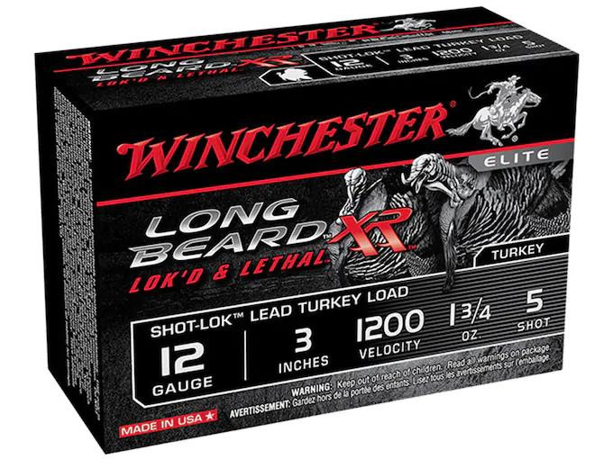 Winchester Long Beard XR Turkey 12 Gauge 3" 1-3/4 oz. #5 Copper Plated Shot 10 rds.