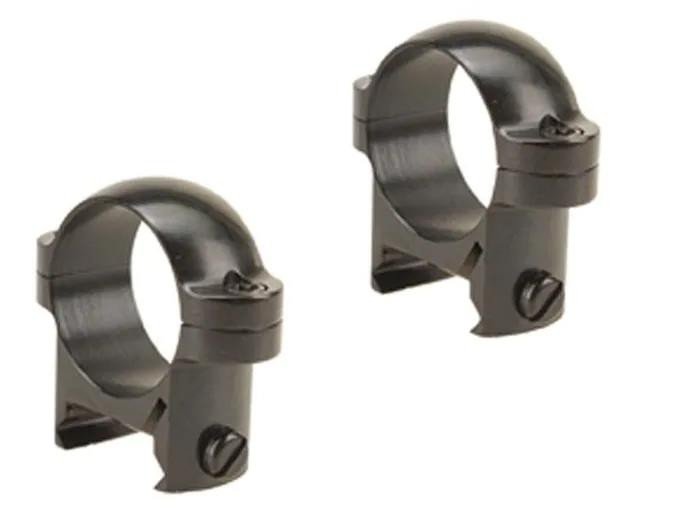 Burris 1" Zee Weaver-Style Rings Gloss Black Low