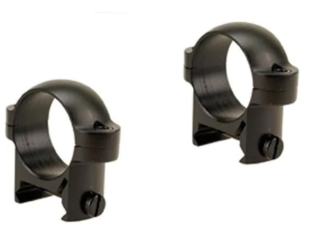 Burris 1" Zee Weaver-Style Rings Matte Black Low