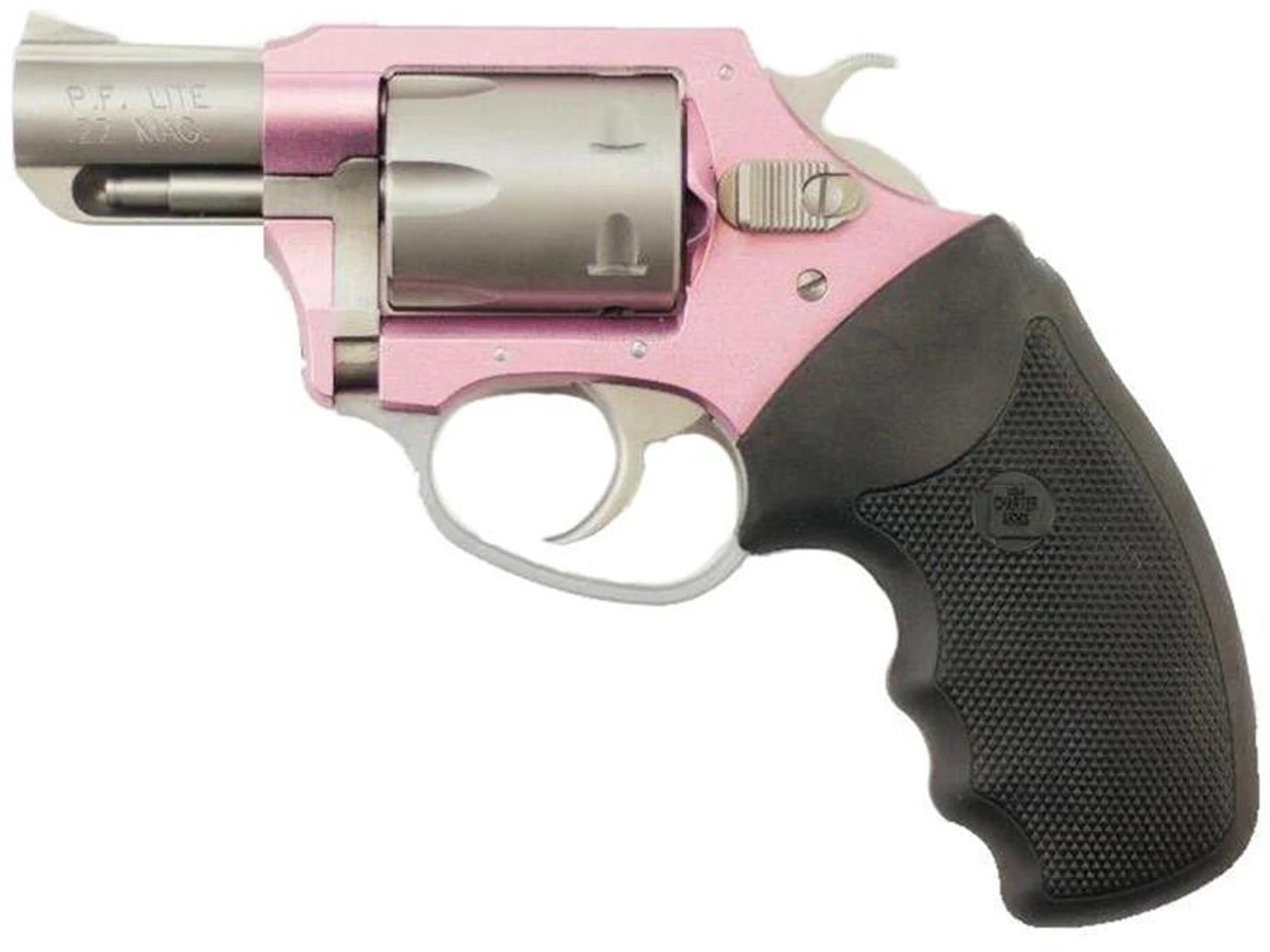Charter Arms Pink Lady Revolver 2" Barrel 6-Round Pink/Stainless and Black Rubber #52330