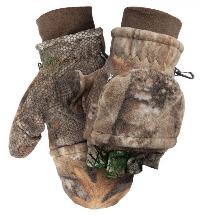 Scentlok Fleece Pop-top Glove Realtree Edge Camo