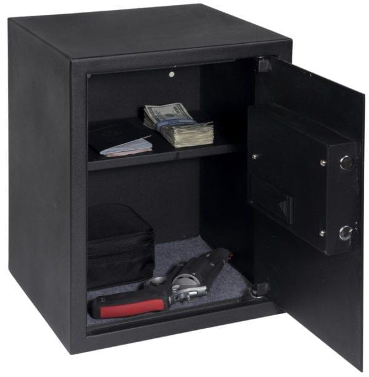 Bulldog Digital Handgun Safe With Shelf Large Size (In Store Pick up Only)