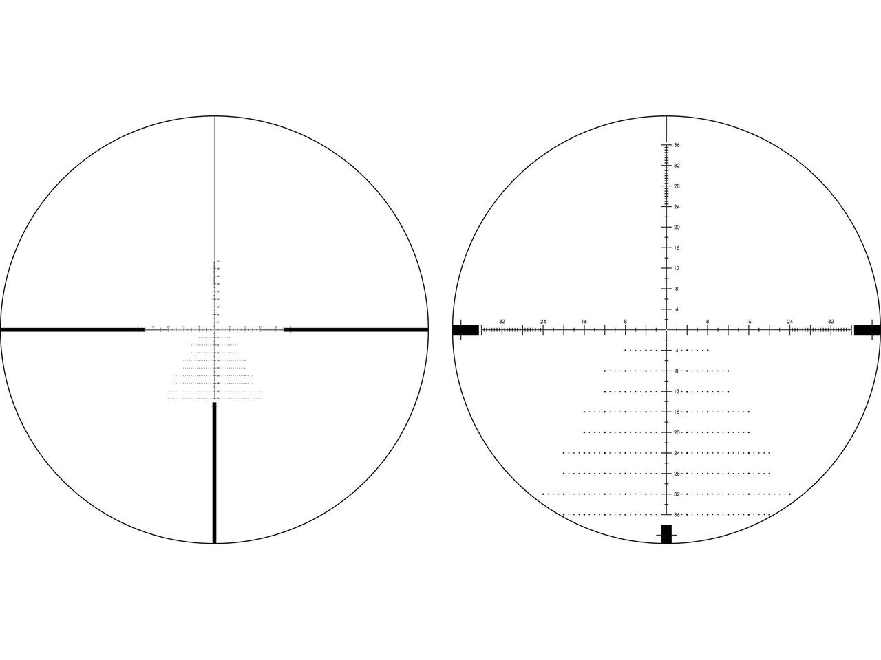 Vortex Optics Diamondback Tactical Rifle Scope 30mm Tube 4-16x 44mm Side Focus First Focal EBR-2C MOA Reticle Matte