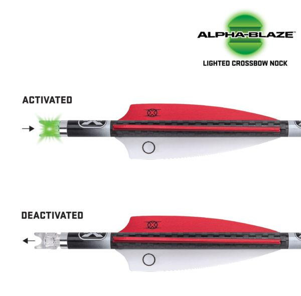 TenPoint Alpha-Blaze Lighted Crossbow Nocks (3-Pack)