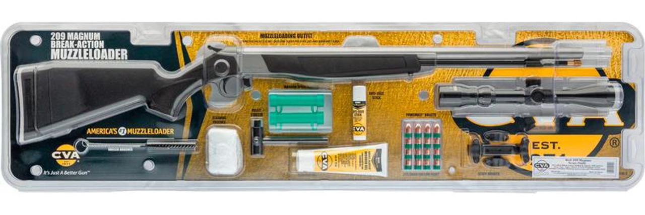 CVA Wolf V2 Scope Kit 50 Cal 24" #PR2117SVPS CVA Wolf V2 Scope Kit 50 Cal 24" #PR2117SVPS