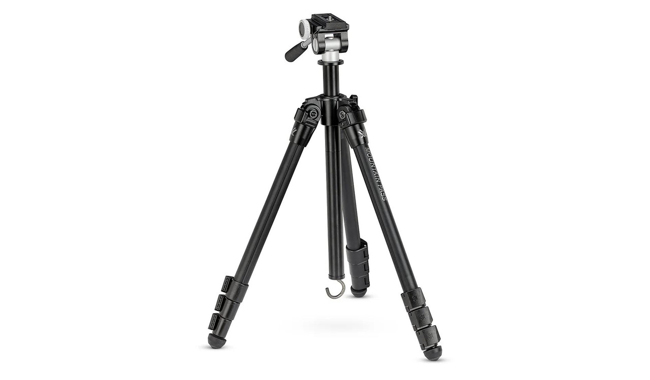 Vortex Optics Mountain Pass Aluminum Tripod & Pan Head