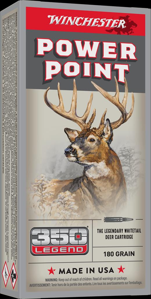Winchester Power Point .350 Legend 180 gr 20 Rounds