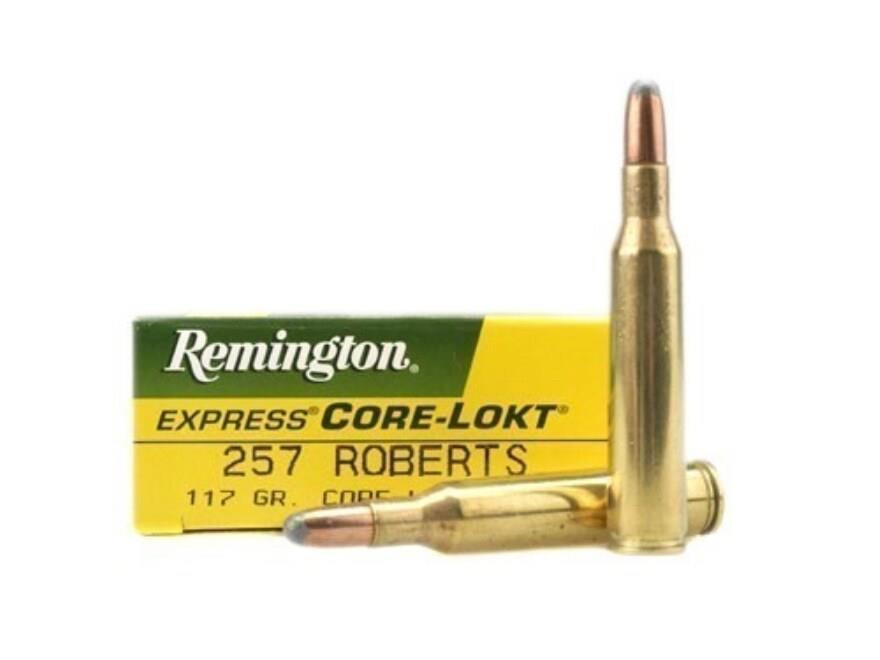 Remington Core-Lokt 257 Roberts 117 Grain Soft Point 20 Rounds