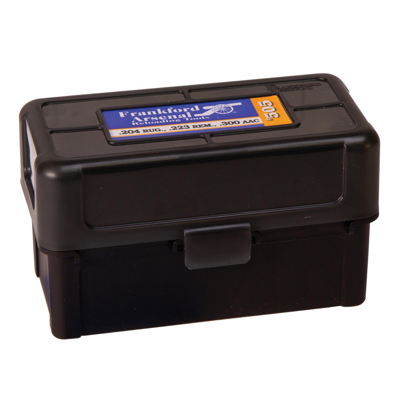 Frankford Arsenal Hinge-Top Ammo Box 222,223 50 Round Capacity