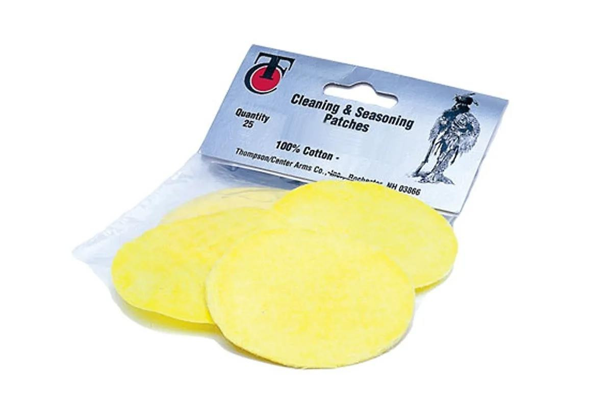 Thompson Center Pre-Lubricated Cleaning & Seasoning Patches - 25 Count
