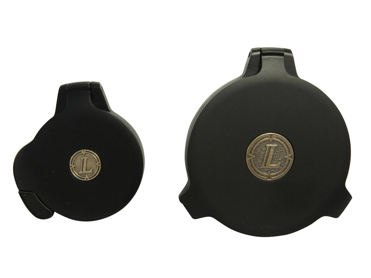 Leupold Alumina Flip-Up Rifle Scope Cover Kit Front and Rear 40mm Objective and Standard Eyepiece #62990