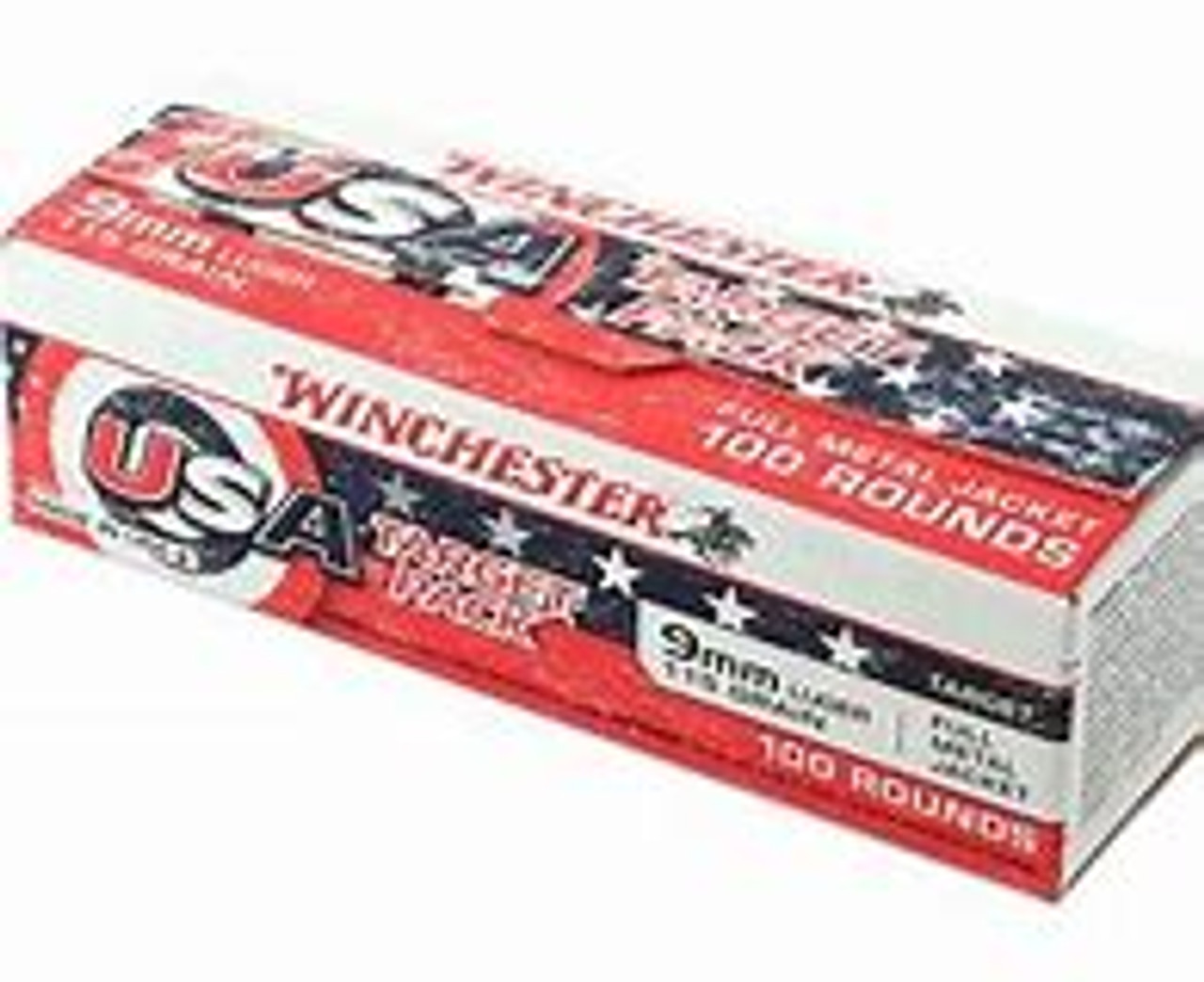 Winchester 9MM 115 Grain Full Metal Jacket 100 Round Box