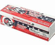 Winchester 9MM 115 Grain Full Metal Jacket 100 Round Box