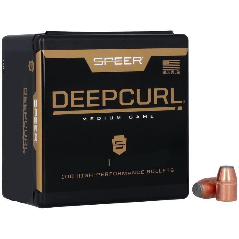 Speer .38 Cal 158gr DeepCurl Hunting Bullets #4215 (1-100 ct Box)