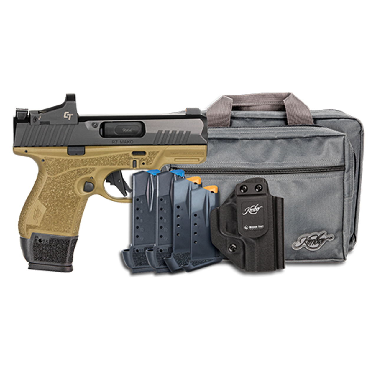 Kimber R7 Mako 9MM FDE w/ Crimson Trace Bundle #3800039 Kimber R7 Mako 9MM FDE w/ Crimson Trace Bundle #3800039