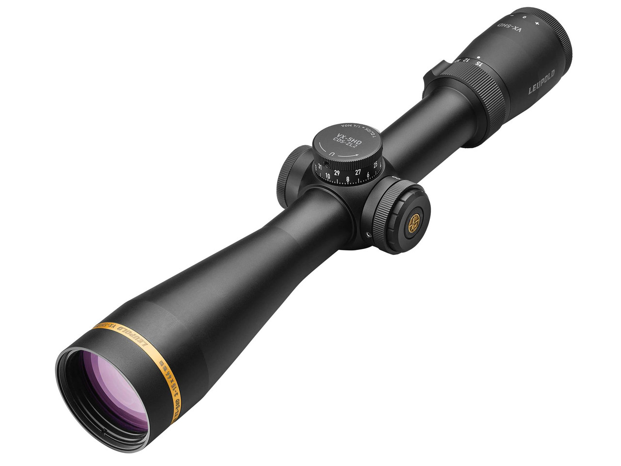 Leupold VX-5HD Rifle Scope 30mm Tube 3-15x 44mm CDS-ZL2 Side Focus FireDot Illuminated Duplex Reticle Matte  #172368