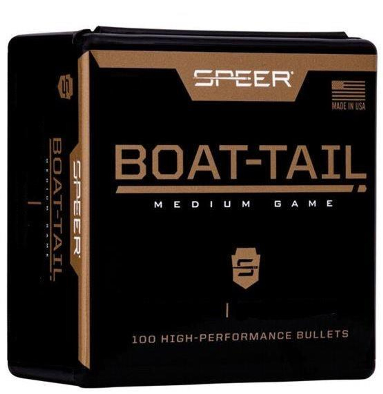 Speer .243 Cal 100gr Boat-Tail Rifle Bullets #1220 (1-100 ct box)
