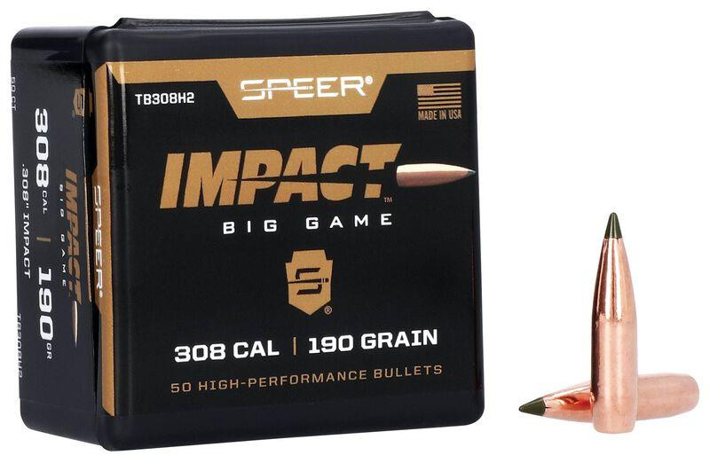 Speer Impact 308 190gr #TB308H2 (50 Count Box)