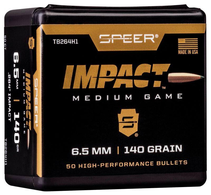 Speer Impact 6.5MM 140gr #TB264H1 (50 Count Box)