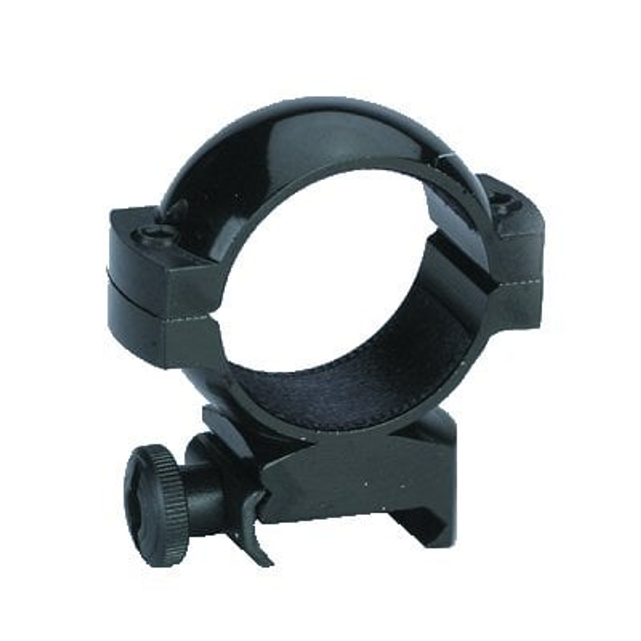 Traditions Rings 30mm High Matte Black Aluminum #A781