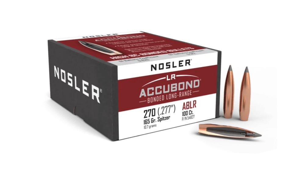Nosler Accubond Long Range 270cal 165gr #54827