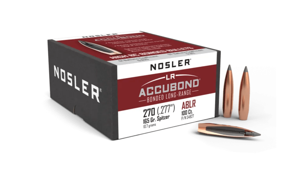 Nosler Accubond Long Range 270cal 165gr #54827